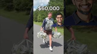 Mr Beast Vs Sundar Pichai : Who Earns More per Month🤑  #shorts