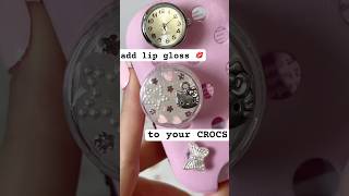 ok but can a labubu do this 💋  making diy jibbitz for my @crocsinc x @Touchland  hand sanitizer