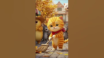 Mèo con trộm cá #ai#cat#CảmĐộng#HappyEnding#TìnhYêuGiaĐình #Shorts#mèon #cartoon #funny