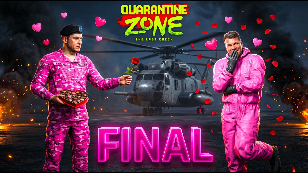 РОЗОВЫЙ ХИМЗАЩИТА И ТАНЦУЮЩАЯ КРЫСА?! 💖 Финал Quarantine Zone: The Last Check