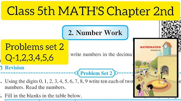 Problem set 2|class 5th maths| Chapter 2| Number work|Maharashtra state board
