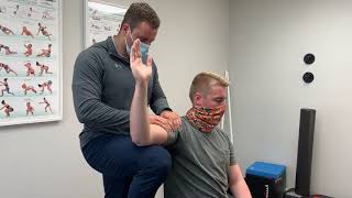 Chiropractic Visit with Baseball Player with Shoulder Pain | Dr. Adams Hallandale Chiropractor screenshot 5