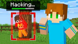 Using HACKS To Cheat in Hide and Seek in Minecraft!