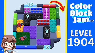 Color Block Jam Level 999 (1904) Solution Walkthrough