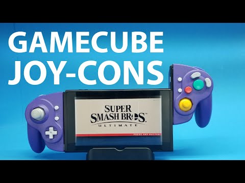 I made GameCube Joy-Cons