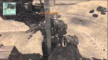 Modern Warfare 3 Glitches - How To Get Out/On Top of Hardhat
