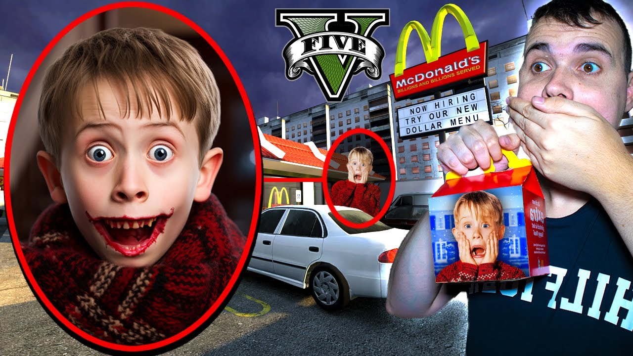 HAAL NOOIT EEN HAPPY MEAL VAN HOME ALONE OM 3 UUR 'S NACHTS *KEVIN IS