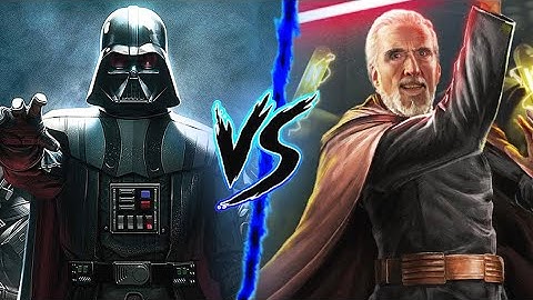 Darth Vader VS Count Dooku - Who Wins? ⚔️🔥