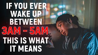 Do You Ever Wake Up Between 3 AM and 5 AM? This Is What It Means
