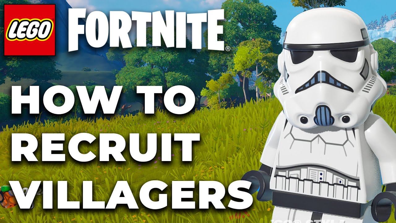 How To Recruit Villagers In LEGO Fortnite (Full Guide) YouTube