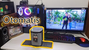 Canggih !!! Tempat sampah Bisa Ngomong || Tempat sampah otomatis