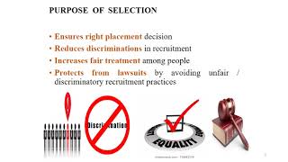 Famous HR BASICS-EMPLOYEE SELECTION Profile