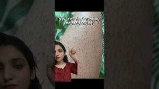 You don’t exfoliate ‼️❌ foryou shortvideos viralvideos skincare youtube youtubeshorts skin