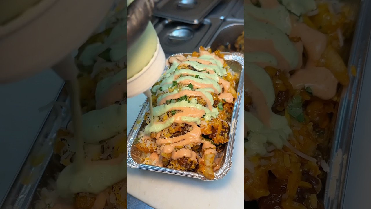 CHILI BEEF FRIES for the WIN from Shirleys India in New Rochelle NY! 🇮🇳🍟 Yes please. #DEVOURPOWER