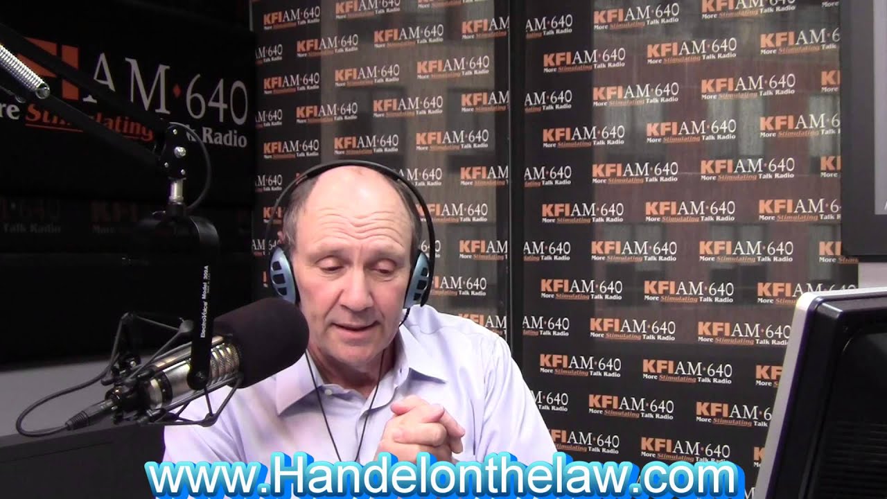Bill Handel Call Car Title Transfer Issue Handel On the Law Shows