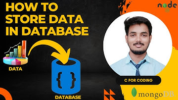 How to send your data to mongoDB | Backend tutorial | MongoDB Compass