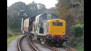 The South Devon Railway Diesel Gala 2017 Part 1 - 3Rd November 2017