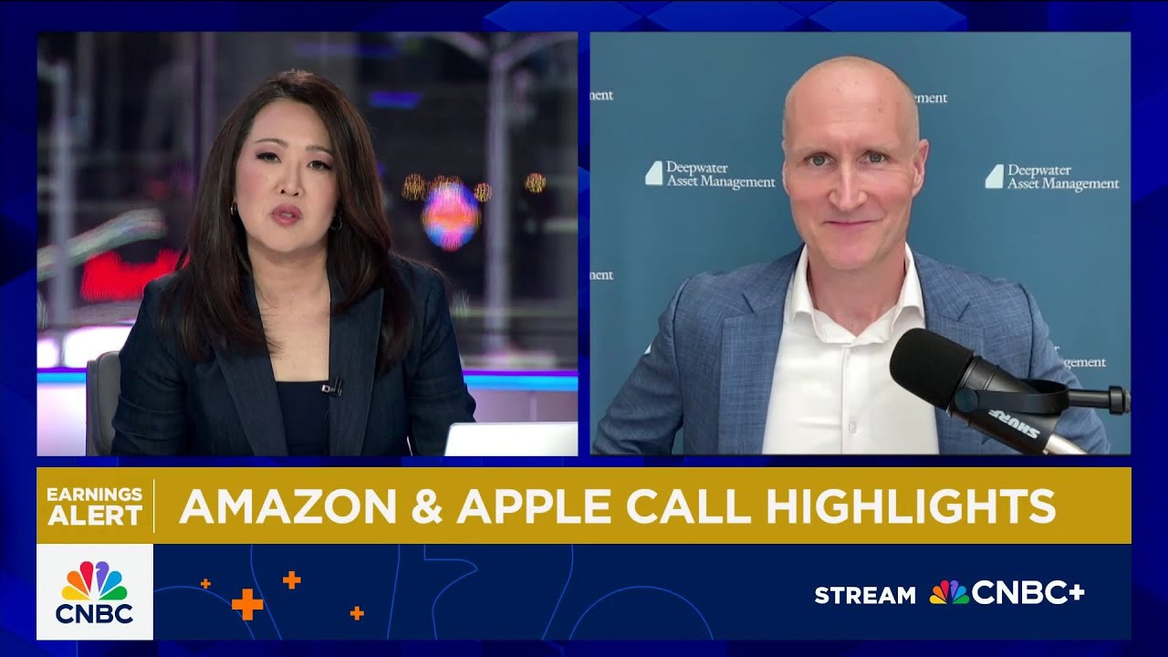 Apple will outperform Amazon from tomorrow to end of year, says Deepwater's Gene Munster