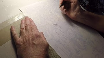 Inking Judge Dredd 1977 Part 2