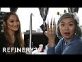 Cardi B's Nail Artist Gave Me 2 Inch Nails | Beauty With Mi | Refinery29