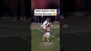 Germie Bernard might be STEAL of the draft😳 #nfl