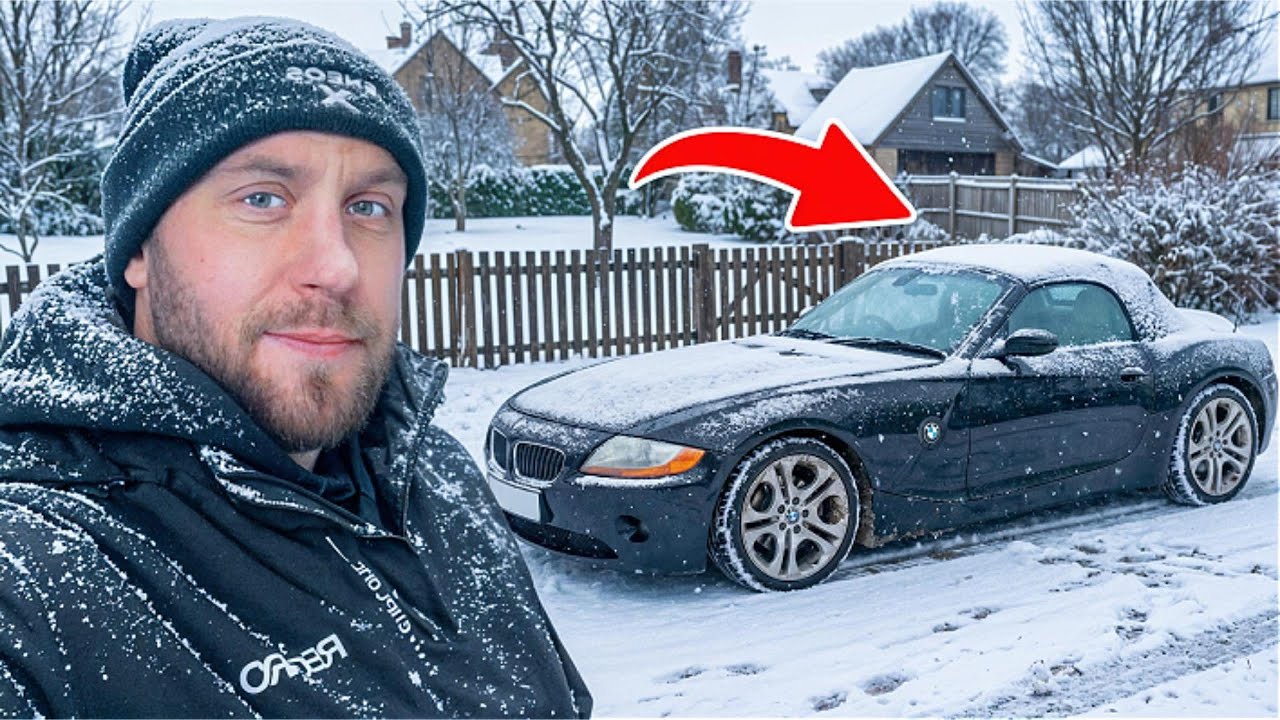 Tikām pie Hardtop. Pirmais sniegs. Pirmais tests. Pirmais grāvis. | BMW Z4