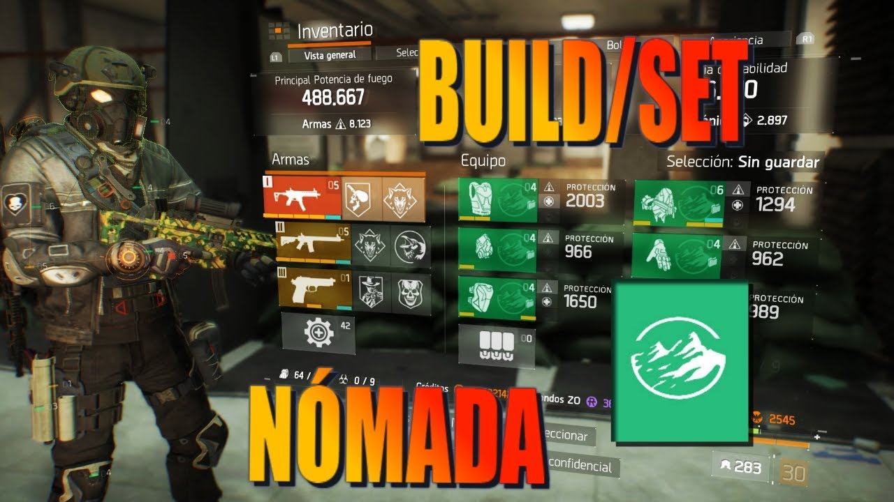 BUILD/SET NÓMADA ~PVP~ | The Division 1.8