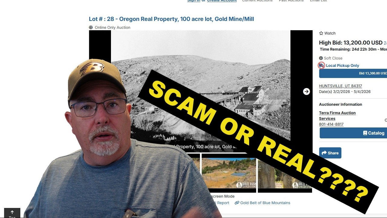 Mother Lode- Poorman Gold and Copper Mine SALE