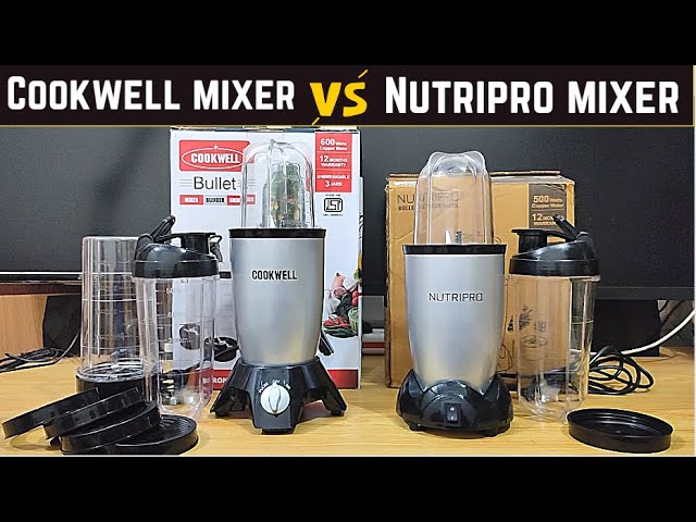 Buy NutriPro Juicer Mixer Grinder - Smoothie Maker - 500 Watts (2 Jars,  Silver) Online at Low Prices in India 