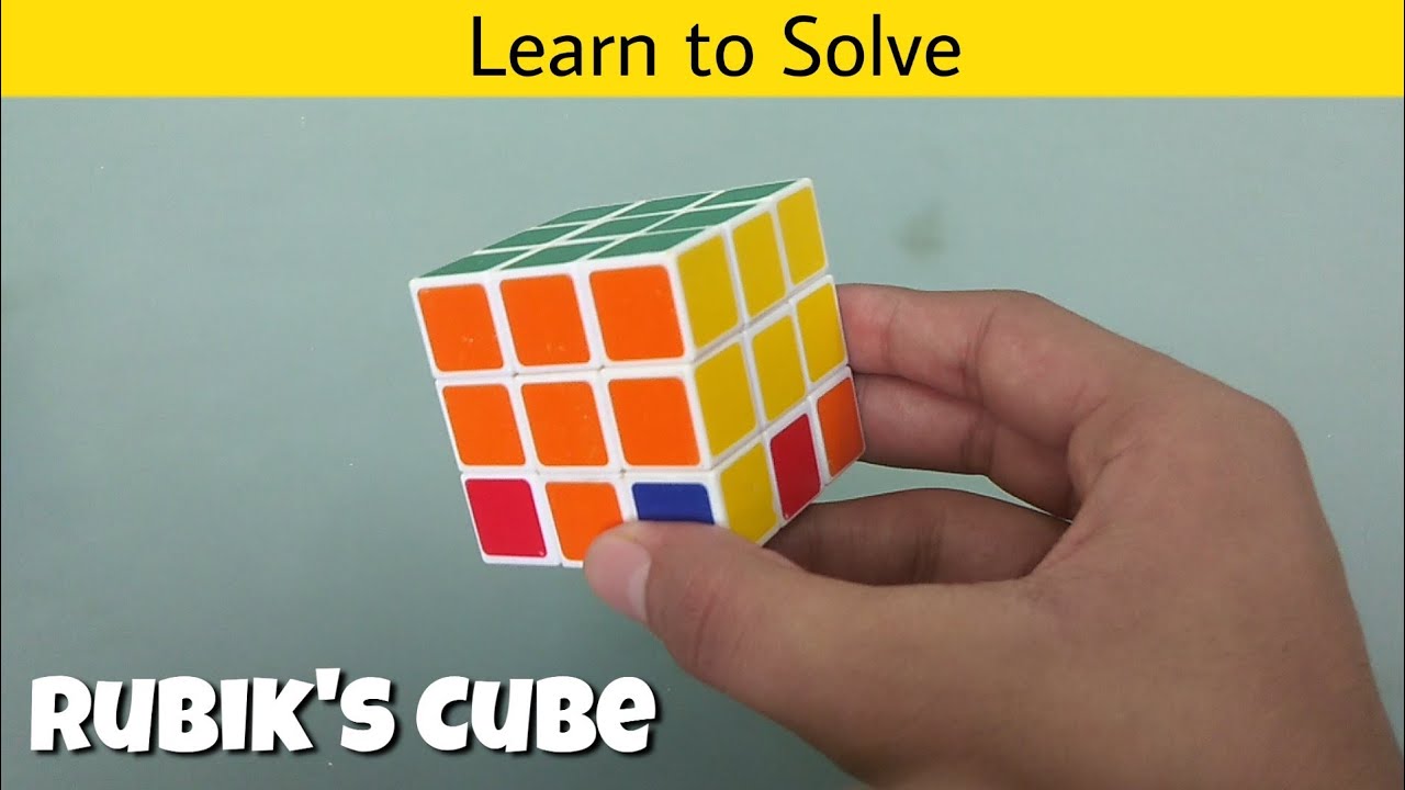 How To Solve RUBIK'S CUBE 3x3x3 Part 3 (2nd Layer) Beginners Method Step by Step in Hindi