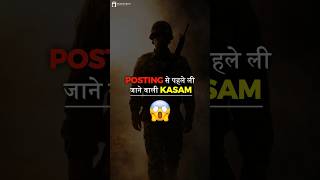 Posting Se Pehle Jawan Kya 😱Vachan Leta Hai?Army Life Ka Sach #army #shorts #facts