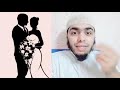 تقبيل الزوج لزوجته في الزفاف أمام الناس من الفم 