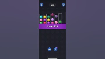Color Bubble - Ball Sort Puz (Level 926)