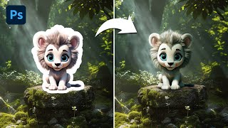 Blending Object into Background | Photoshop Tutorial for Beginners!