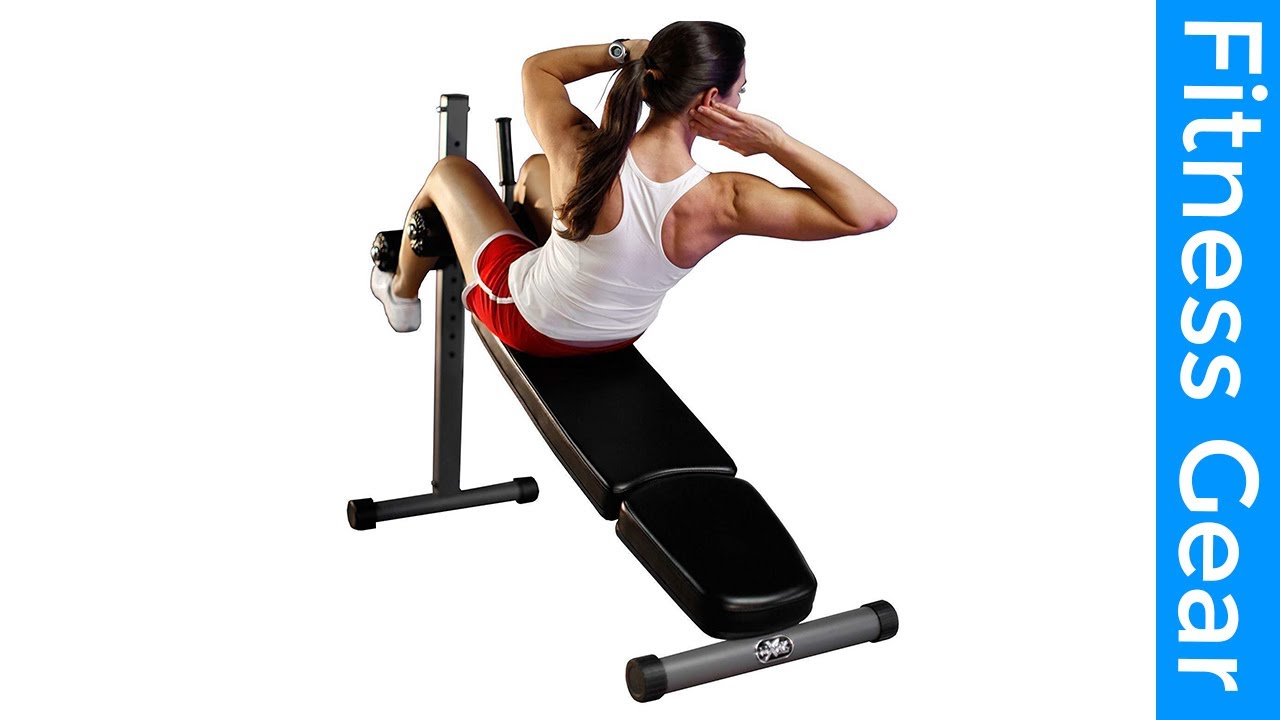 Xmark Fitness Xm 7608 Heavy Duty Adjustable Ab Bench Youtube