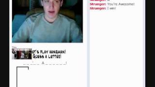 Playing Hangman on Chatroulette