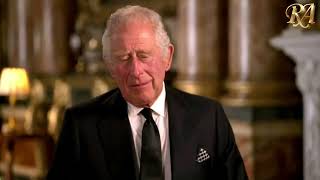 King Charles IIIs First Address | Queen Elizabeths Death | The Royal Family RA @TheRoyalFamilyRA