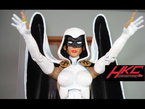 Custom WHITE RAVEN Dc universe classics teen titan...