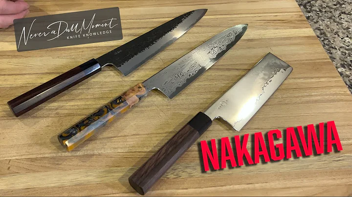 Nakagawa Knives Unboxing - Three Nakagawa Blacksmi...