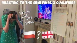 EUROVISION 2023 - REACTING TO THE SEMI FINAL 2 QUALIFIERS