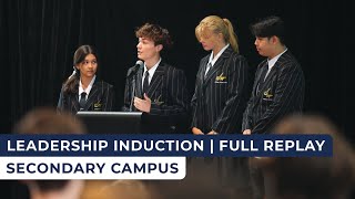 Secondary Leadership Induction Ceremony 2024 | Varsity College Australia