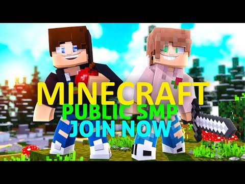 Minecraft Live Public SMP | Java + Pe 24/7 | Anyone Can Join | 1.19 ...