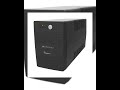 Zebronics U735 600VA UPS With AVR Auto Restart For Office PCs Black