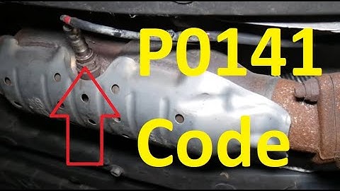 Causes and Fixes P0141 Code: O2 Sensor Heater Circuit Malfunction (Bank 1, Sensor 2)