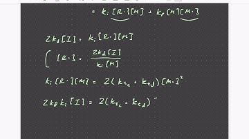Lecture 22 Kinetics of Chain Growth Polymerization