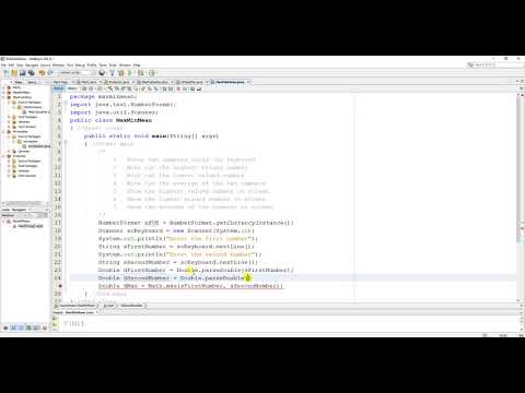 Java 014 Find the highest lowest and average number
