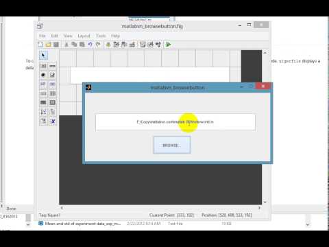 Matlab GUI: Browse
