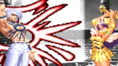 KOF (Mugen) Orochi-HY vs Goddess Athena