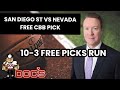 College Basketball Pick - San Diego State vs Nevada Prediction, 1/31/2023 Free Best Bets & Odds