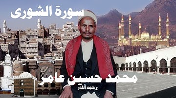 محمد حسين عامر سورة الشورى